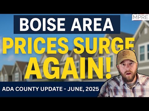Ada County Housing Market Surges in May! Boise Prices Rebound Fast